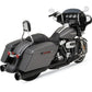 KHROME WERKS 2-into-2 Dominator Exhaust System with 4-1/2" Mufflers - Black - FL 200810A