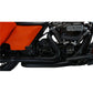 KHROME WERKS Aggressor 2-into-2 Crossover Headers - Black - M8 200920