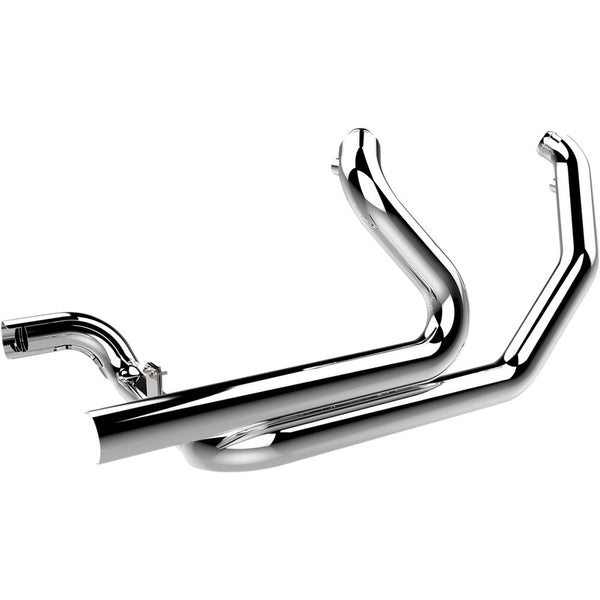 KHROME WERKS Aggressor 2-into-2 Crossover Headers - Chrome - FL 200670