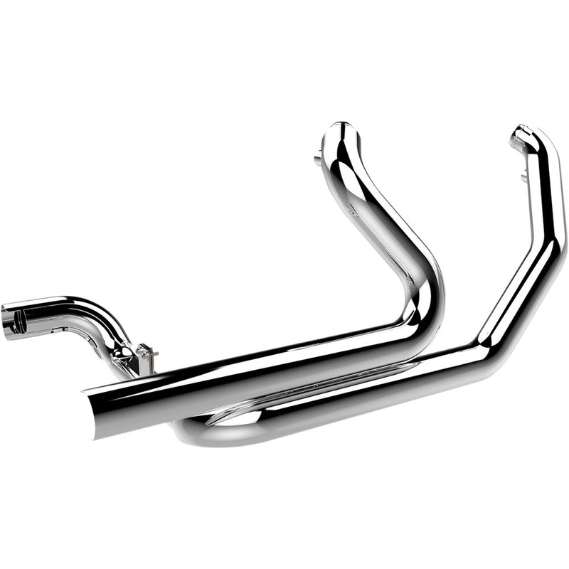 KHROME WERKS Aggressor 2-into-2 Crossover Headers - Chrome - FL 200670