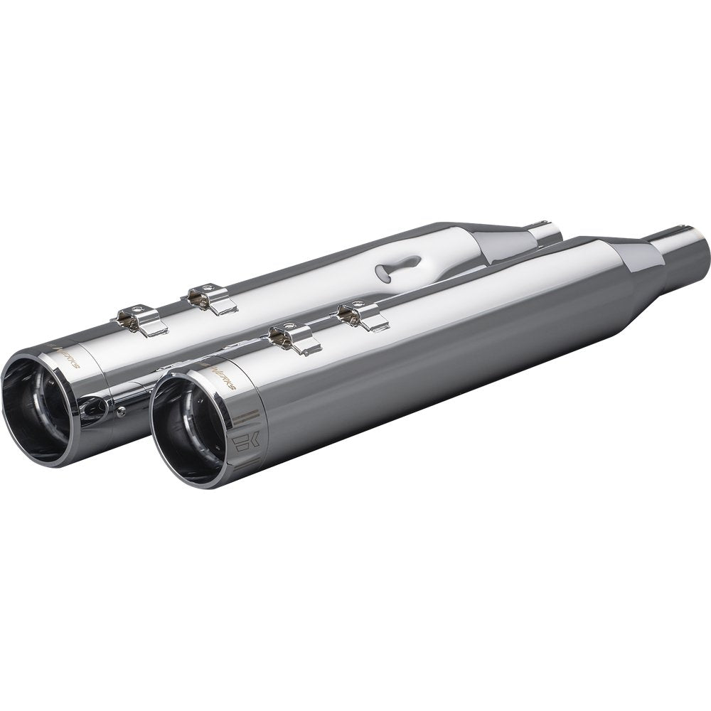 KHROME WERKS 4-1/2" HP-Plus? Slip-On Mufflers - Chrome Klassic Tip 202975