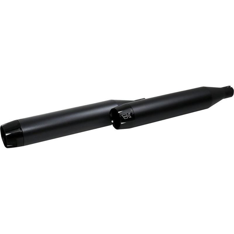 KHROME WERKS 3-1/2" Slip-On Mufflers - Black 202620