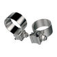 KHROME WERKS Exhaust Clamp - Stainless Steel - 1-3/4" 203030