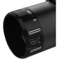 KHROME WERKS 4-1/2" Klassic Tip - Left - Black Powdercoat 200658P