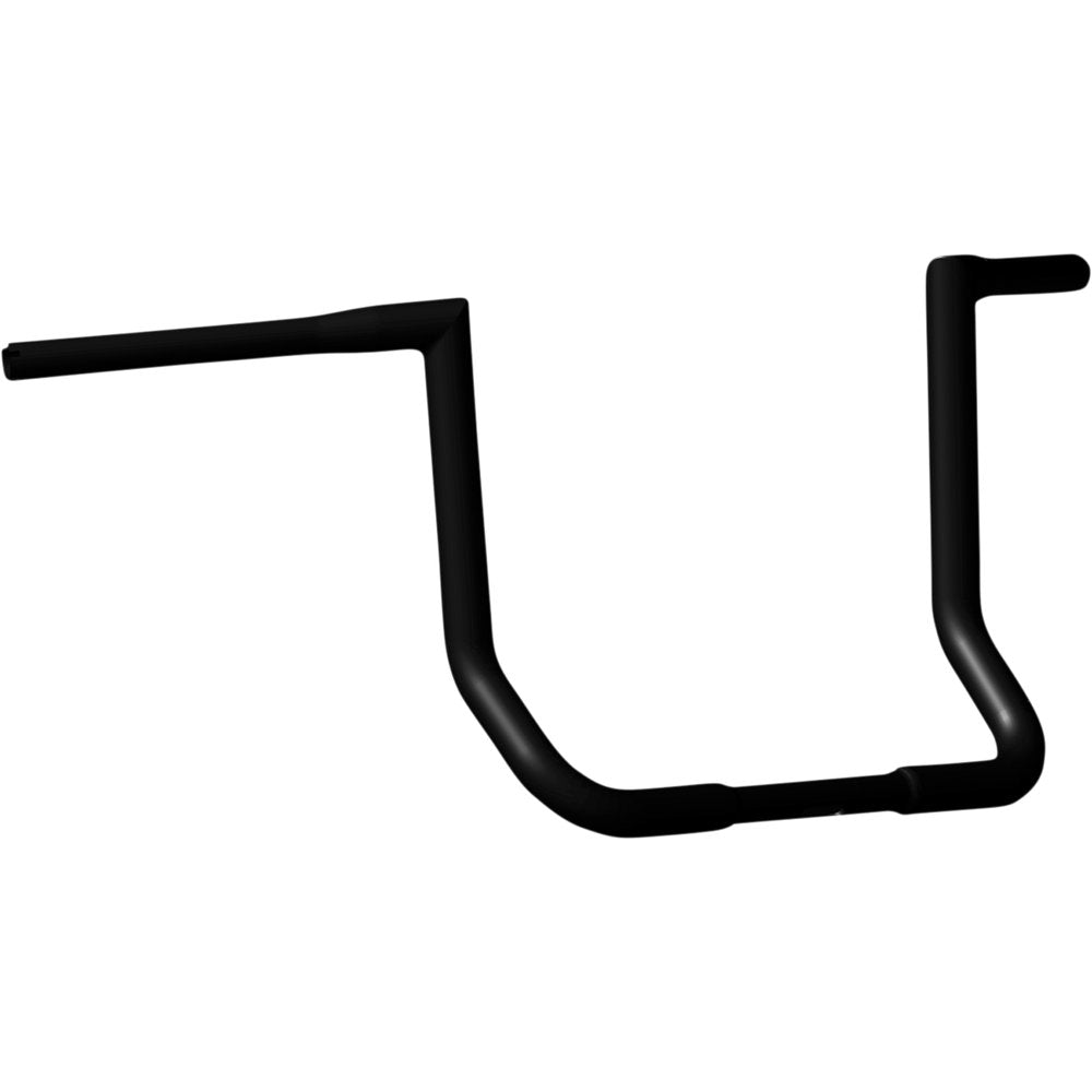 KHROME WERKS Buck-25 Handlebar - FLH - 12" - Black 300732