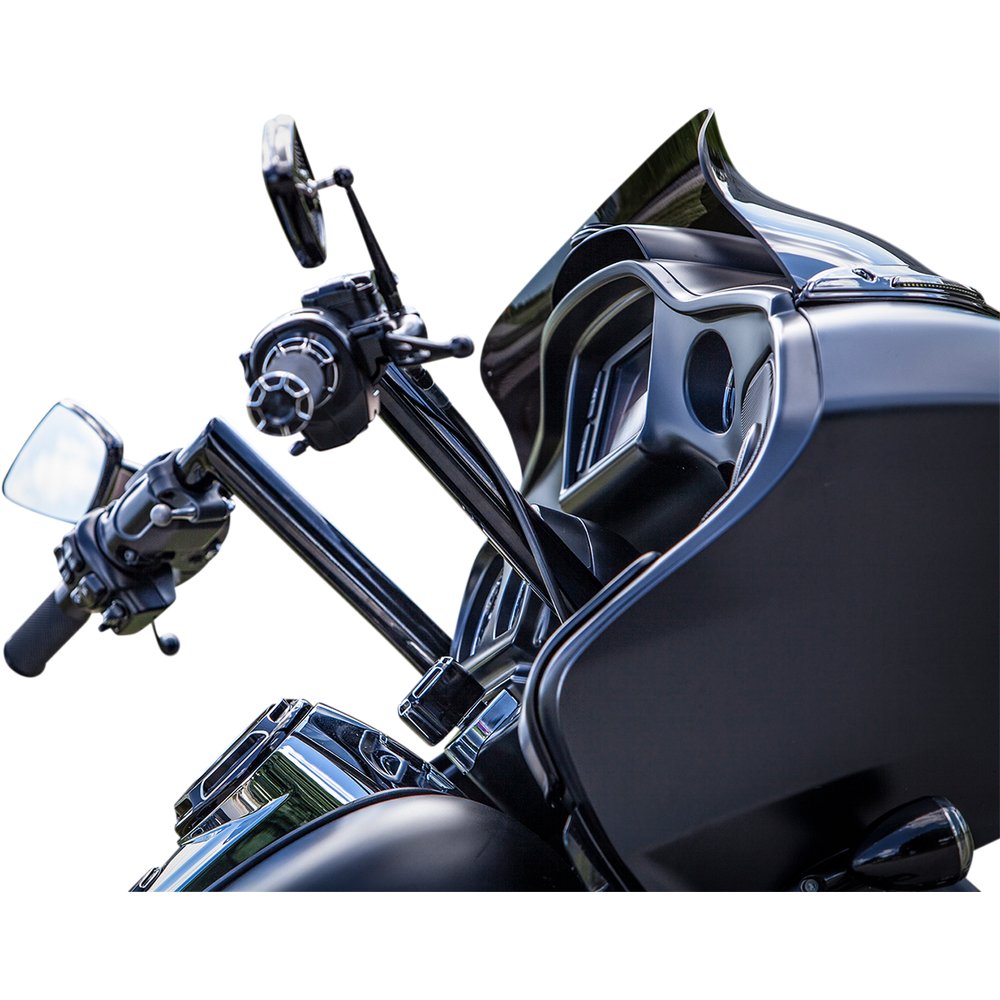 KHROME WERKS Buck-50 Handlebar - FLT - 12" - Black 300722