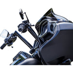 KHROME WERKS Buck-50 Handlebar - FLT - 12" - Black 300722
