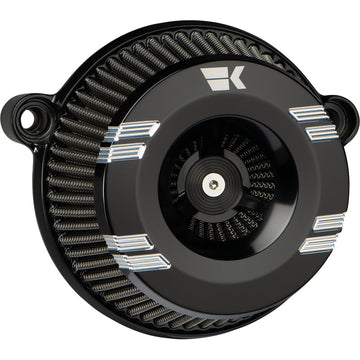 KHROME WERKS Instigator Air Cleaner - Klassic - Black - Twin Cam 250200