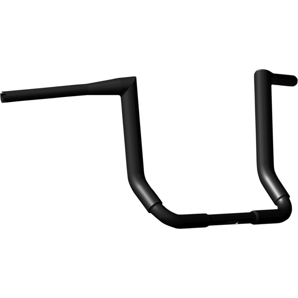 KHROME WERKS Buck-50 Handlebar - FLH - 12" - Black 300712
