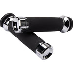 KHROME WERKS Klassic Grips - Custom Contour - TBW - Chrome 500185