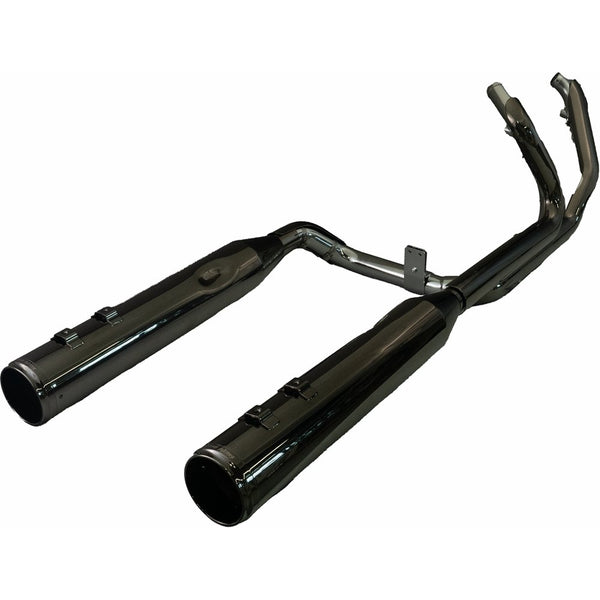 KHROME WERKS 2-into-2 Dominator Exhaust System with 4-1/2