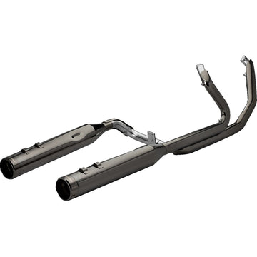 KHROME WERKS 2-into-2 Dominator Exhaust System with 4-1/2" Mufflers - Eclipse? with Klassic Tip - M8  201500