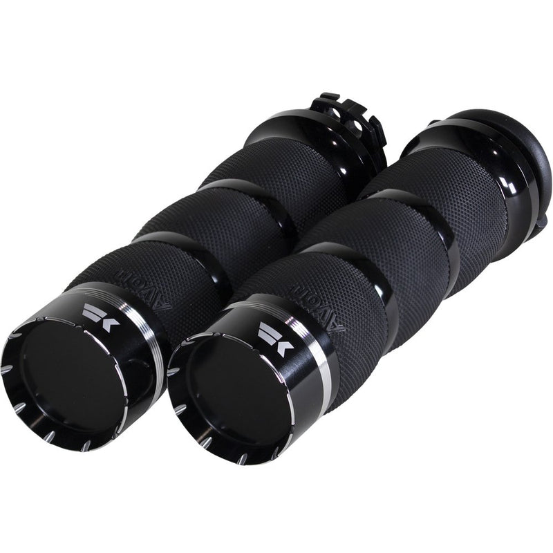 KHROME WERKS Tracer Grips - Air Tracer - Cable - Black 500210