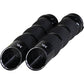 KHROME WERKS Edge Grips - Air Cushion - TBW - Black 500150