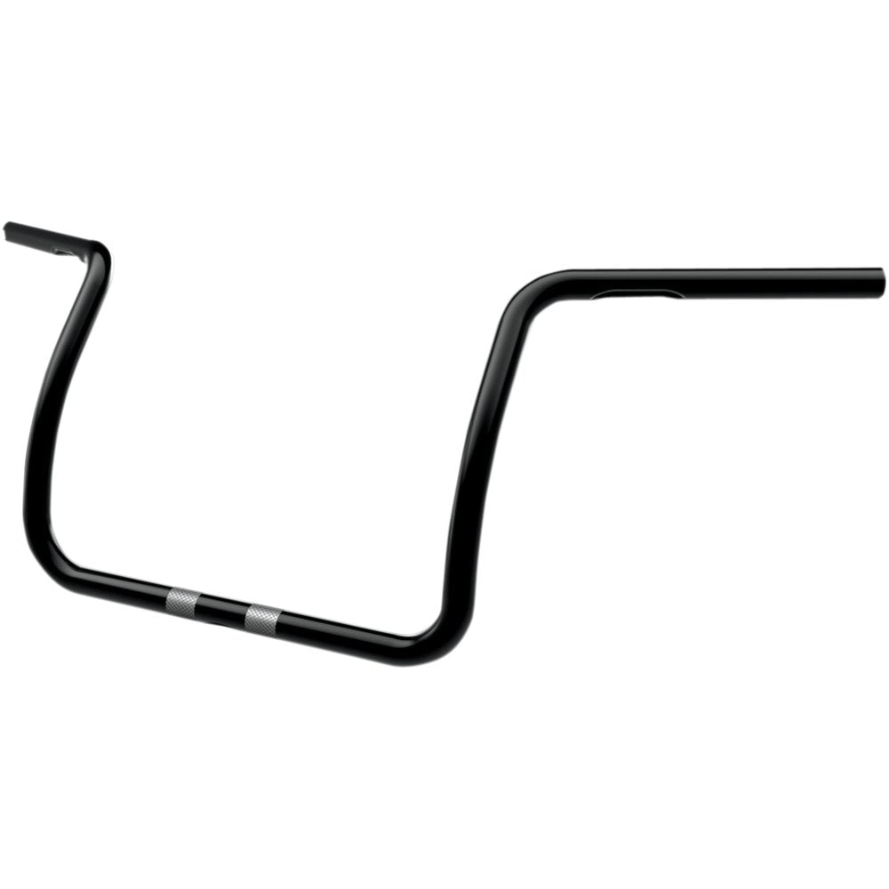 KHROME WERKS 1" 2+2 Custom Sweeper Handlebar - Black 300813A