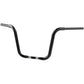 KHROME WERKS 1-1/4" Bobber Ape Hanger Handlebar - 12" - Black 300876