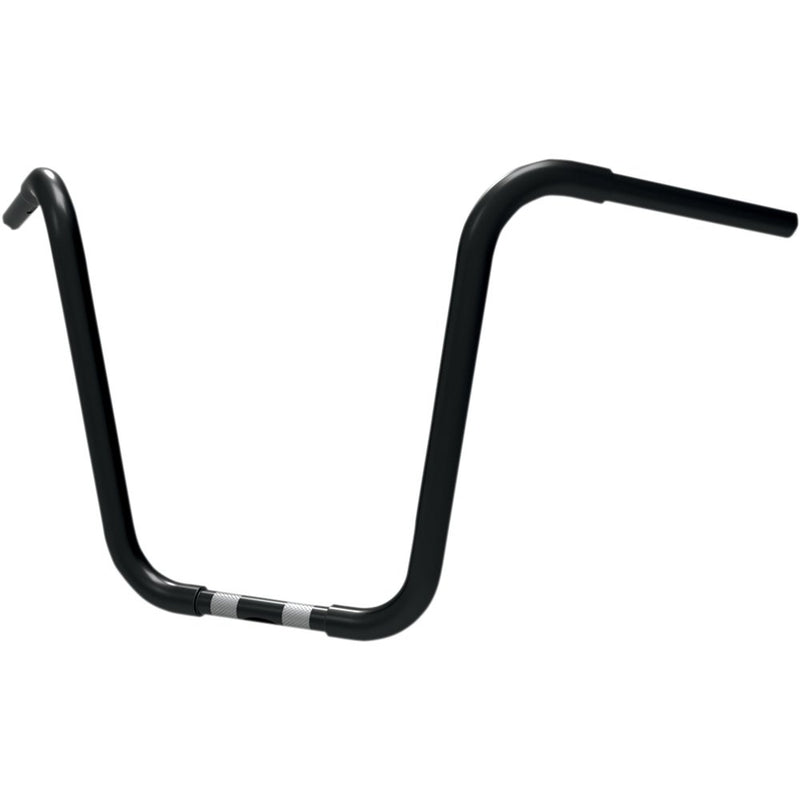KHROME WERKS 1-1/4" Fat Ape Hanger Handlebar - 16" - TBW - Black 300833