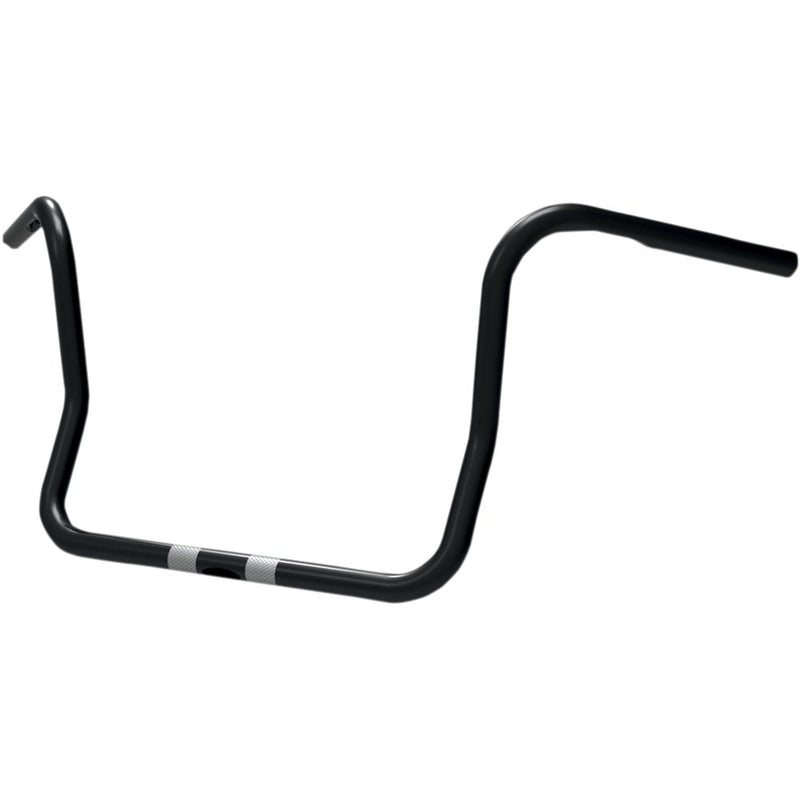 KHROME WERKS 1" Handlebar - FLH - 12" - Black 300824