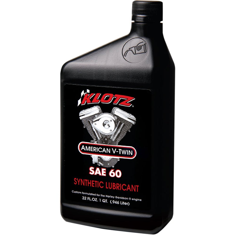 KLOTZ OIL V Twin Synthetic Oil - 60W - 1 U.S. quart KH-60