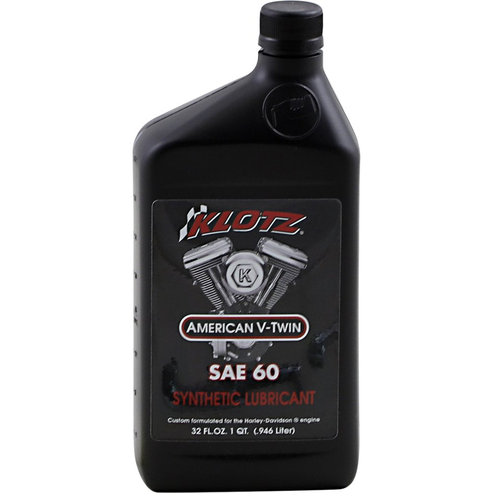 KLOTZ OIL V Twin Synthetic Oil - 60W - 1 U.S. quart KH-60