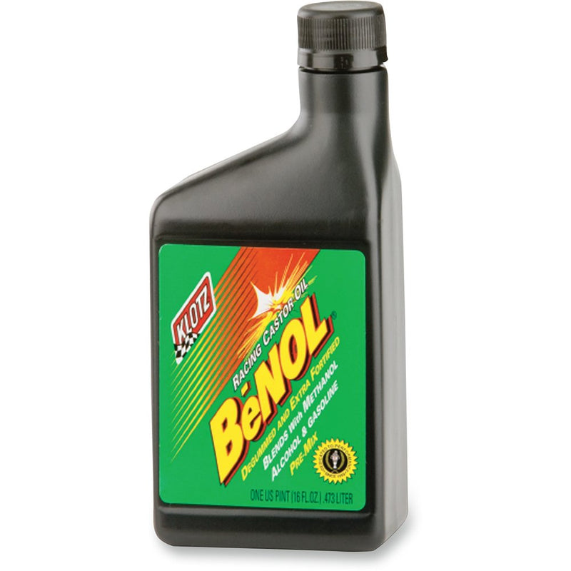 KLOTZ OIL BeNOL? Racing 2-Stroke Pre-Mix Castor Oil - 16 U.S fl oz. BC-175