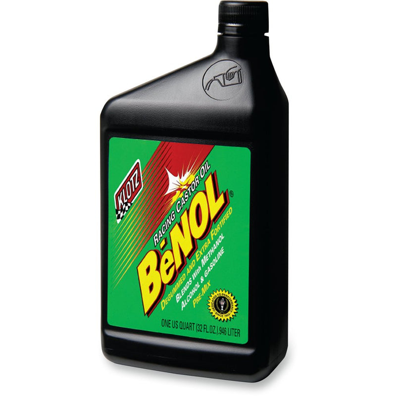 KLOTZ OIL BeNOL? Racing 2-Stroke Pre-Mix Castor Oil - 1 U.S. quart BC-172