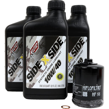 KLOTZ OIL Oil Change Kit - Polaris - 10W/40 KU-110
