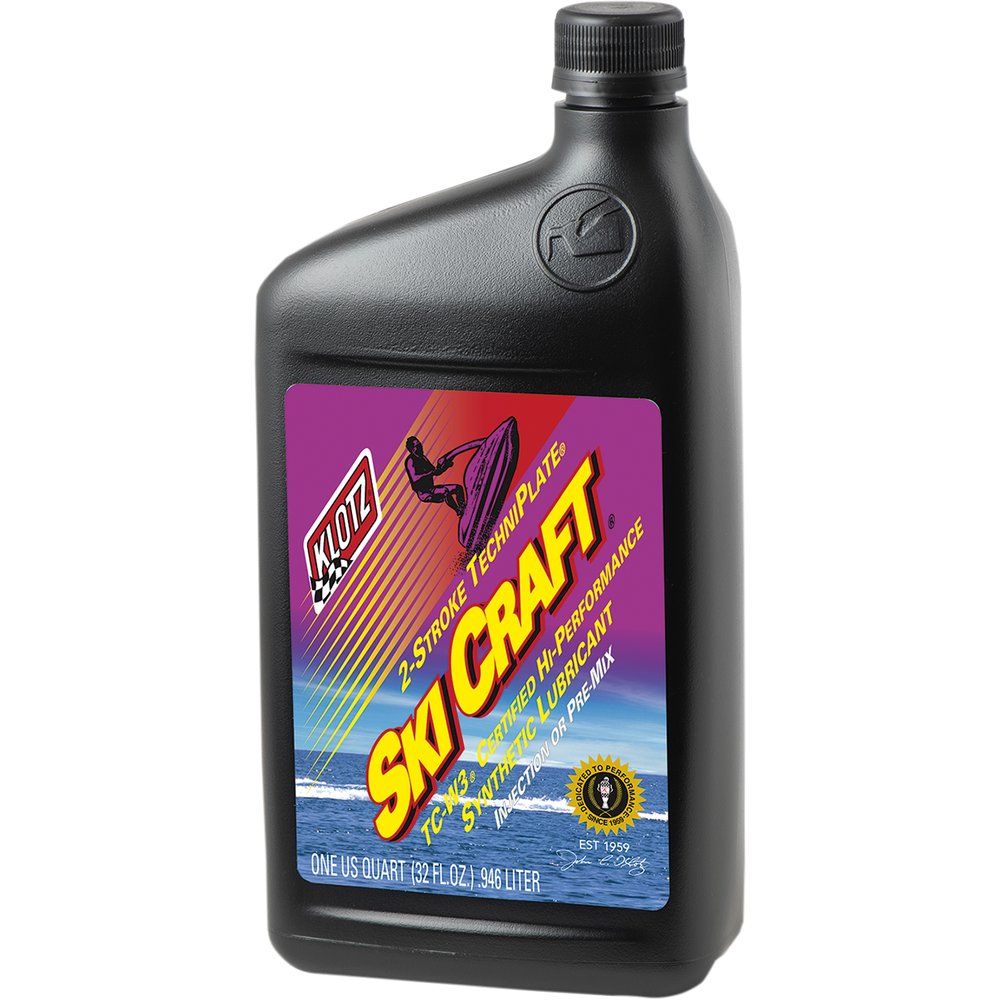 KLOTZ OIL SkiCraft? Synthetic 2-Stroke Oil - 1 U.S. quart KL-306