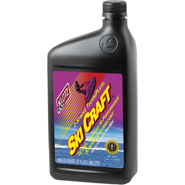 KLOTZ OIL SkiCraft? Synthetic 2-Stroke Oil - 1 U.S. quart KL-306