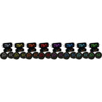 KOSO NORTH AMERICA Complete D2 Gauge Kit - Engine Temperature - Harley Davidson? - Baggers BA080050