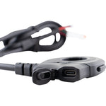 KOSO NORTH AMERICA Heated Grip Thumb Switch - USB-C Charger - Black KB011000