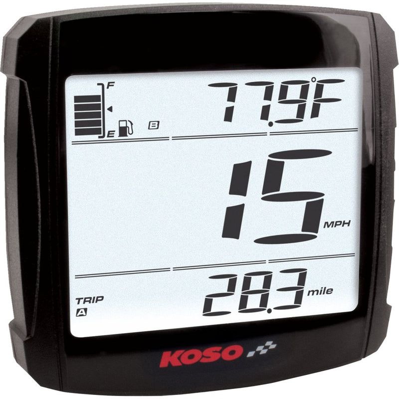 KOSO NORTH AMERICA XR-01 GPS Speedometer with Sensor BB026010