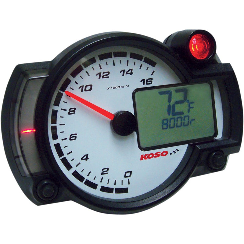 KOSO NORTH AMERICA RX2-NR GP-Style Race Tachometer BA015000