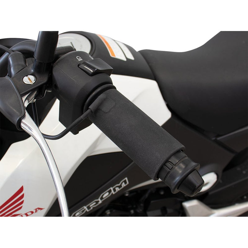 KOSO NORTH AMERICA X-Claws Heated Clip-On Grips - 12 V AX1200M0