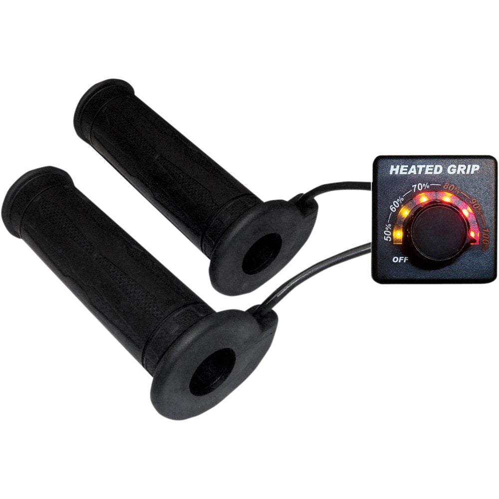 KOSO NORTH AMERICA Heated Grip Kit with LED Indicator - Motorcycle - 7/8" AM10700F