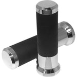 KOSO NORTH AMERICA Grips - Heated - Titan - 7/8" - Chrome AX065MG0