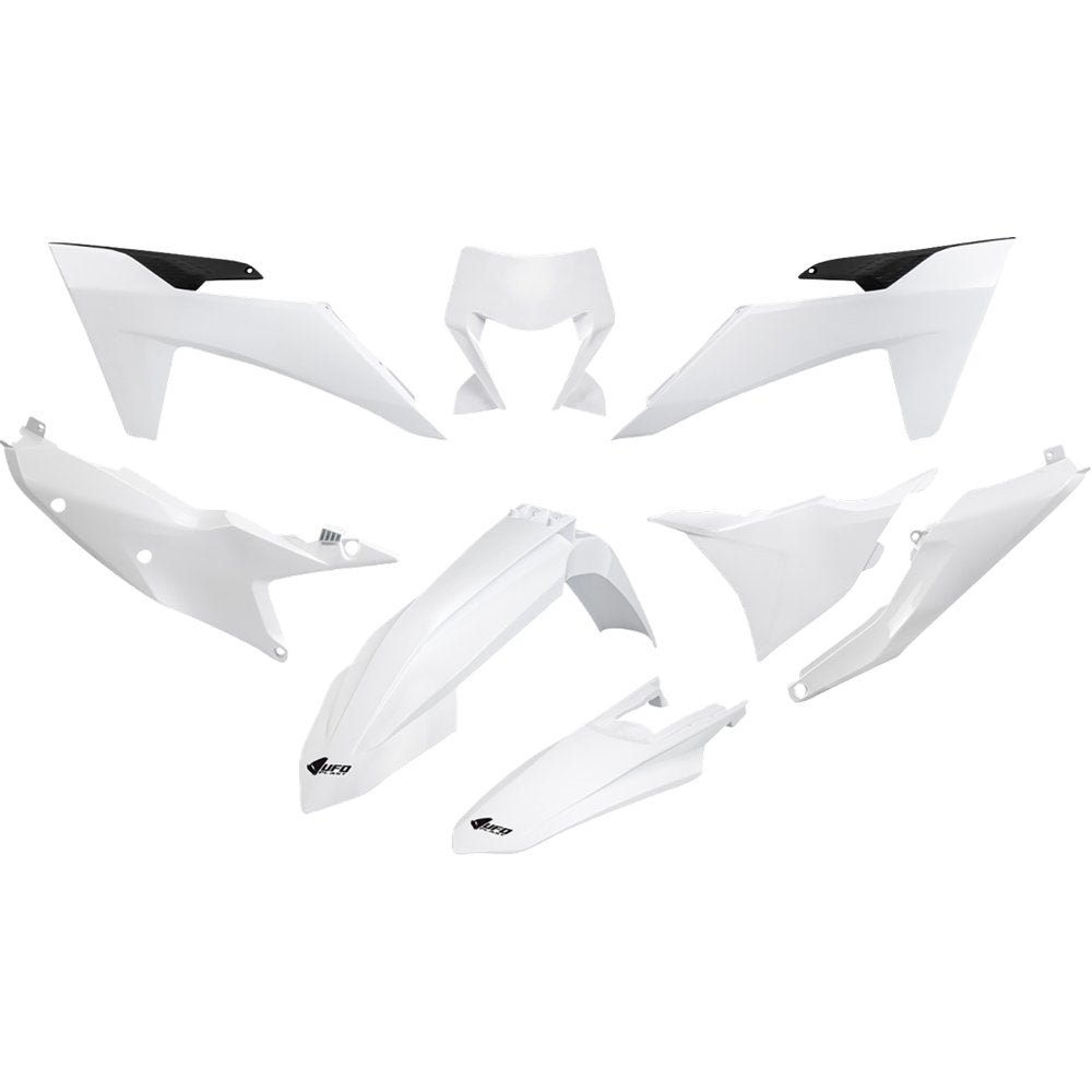 UFO Body Kit - White/Black - KTM - SX '25-'26 KTKIT535@042