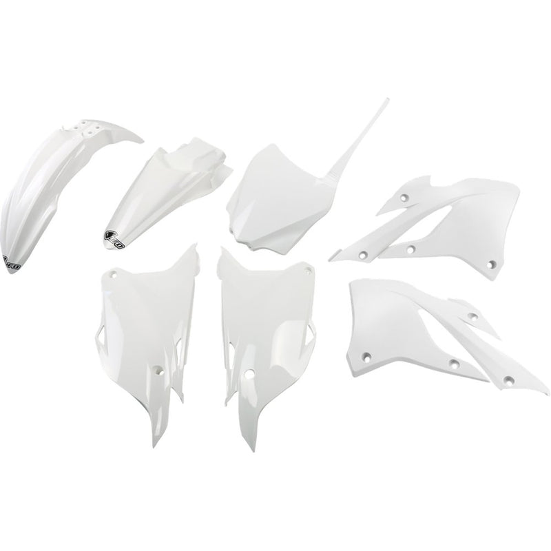 UFO Body Kit - White - Kawasaki - KX KAKIT229@047