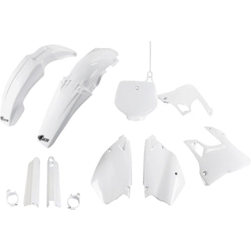 UFO Body Kit - '96-'97 OEM White - YZ 125/250 '96-'99 YAKIT294F@999W