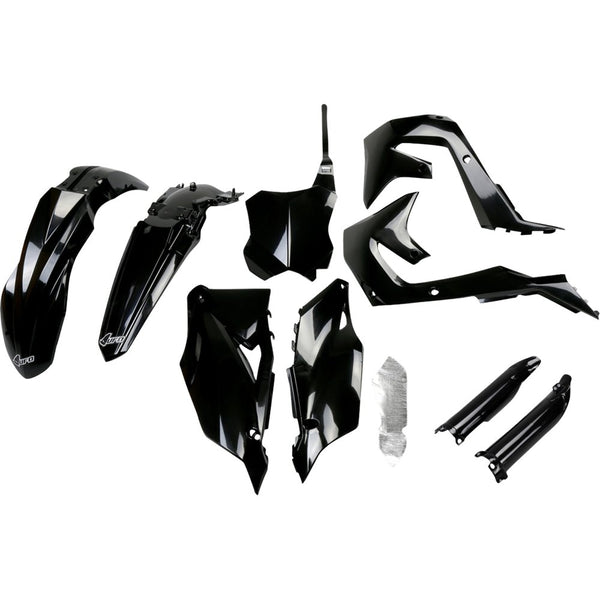 UFO Body Kit - Black - KX 250/450 F '19-'24 KAKIT227F@001