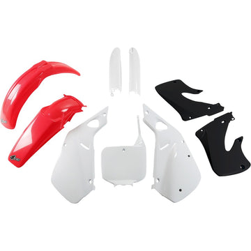 UFO Body Kit - OEM Red/White/Black - CR 125/250 HOKIT094F@999