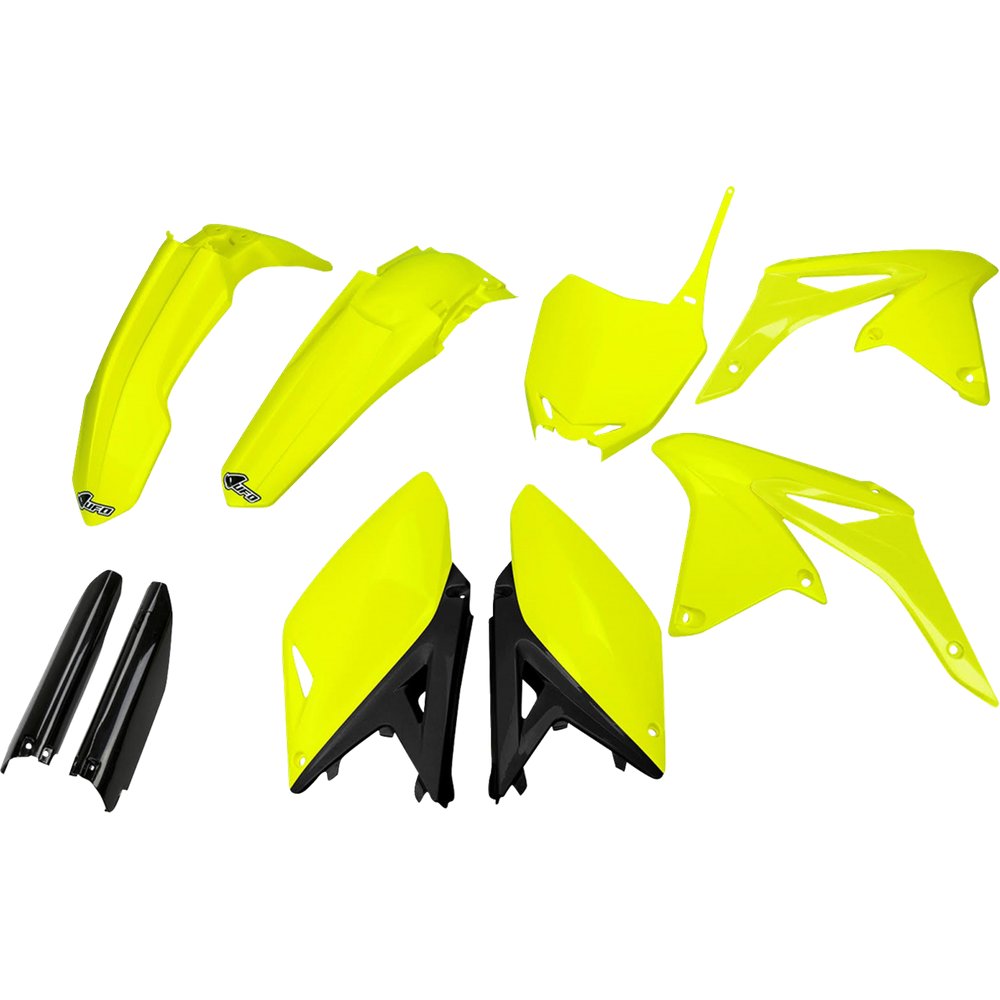 UFO Body Kit - Neon Yellow/Black - RM-Z 250 SUKIT416F@DFLU