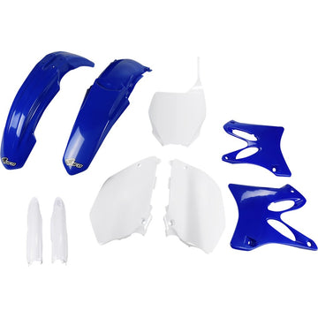 UFO Body Kit - OEM Blue/White - YZ 125/250 '08-'14 YAKIT307F@999