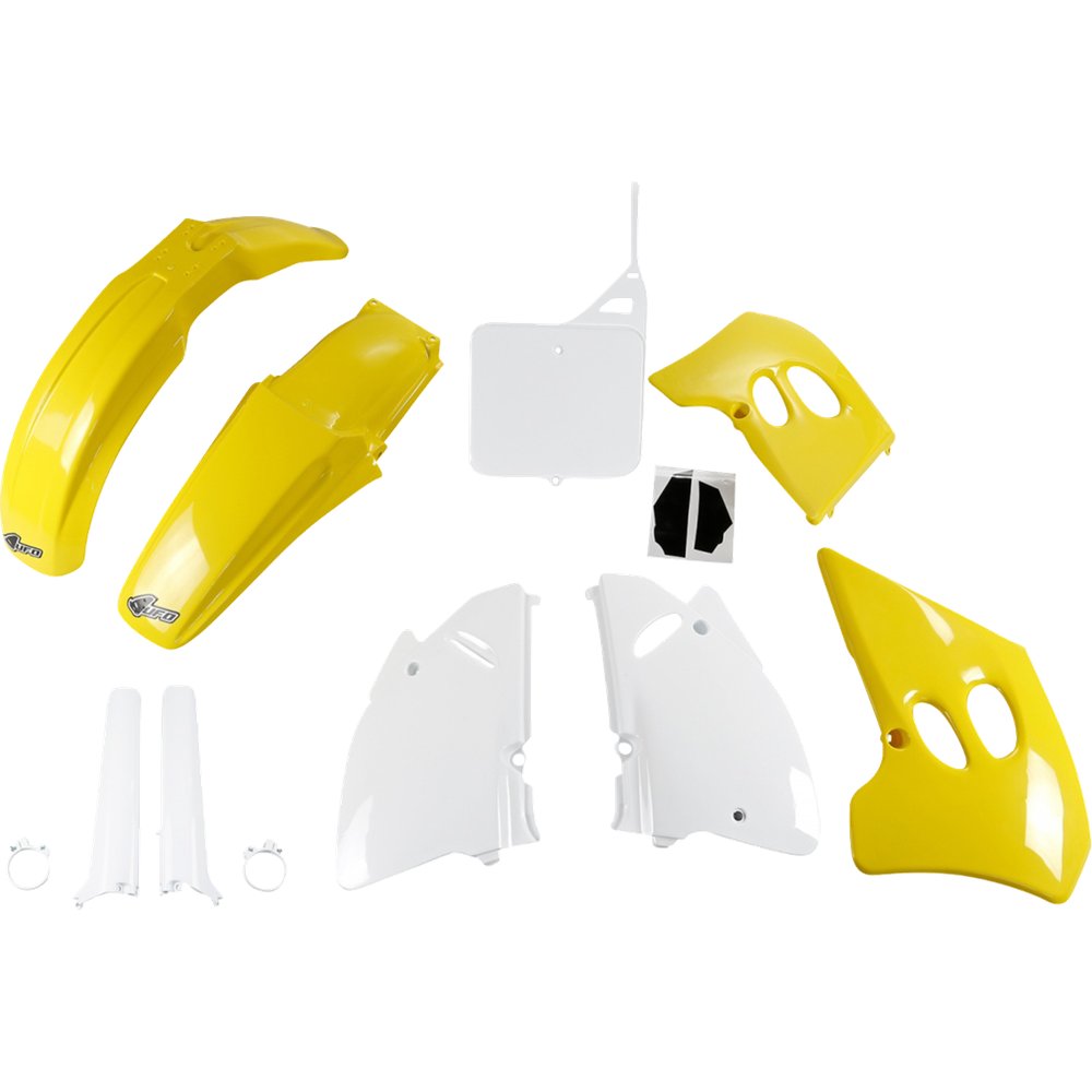 UFO Body Kit - '94-'95 OEM Yellow/White - KX 250 SUKIT394F@999