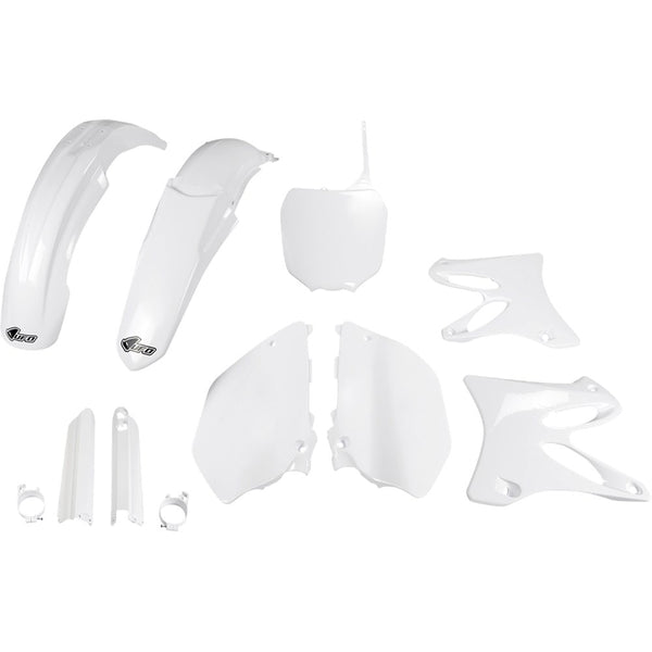 UFO Body Kit - White - YZ125/250 '02-'04 YAKIT301F@046