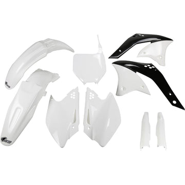 UFO Body Kit - White/Black - KXF 250 '07 KAKIT208F@047