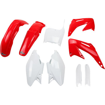 UFO Body Kit - OEM Red/White - CR 125/250 '02-'03 HOKIT101F@999