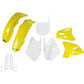 UFO Body Kit - '03-'05 OEM Yellow/White - RM 125/250 SUKIT402F@999