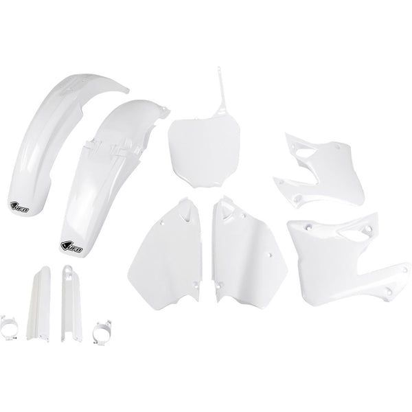 UFO Body Kit - White - YZ 125/250 '00-'01 YAKIT300F@046