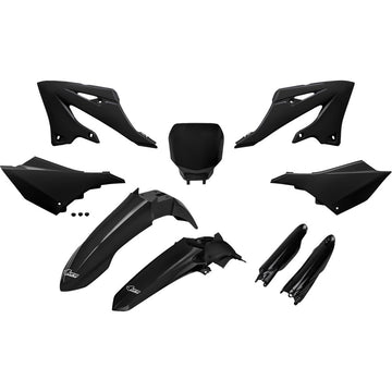 UFO Restyle Body Kit - Black - YZ 125/250 YAKIT335F@001